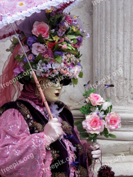 Mask Carnival Venice Disguise Costume