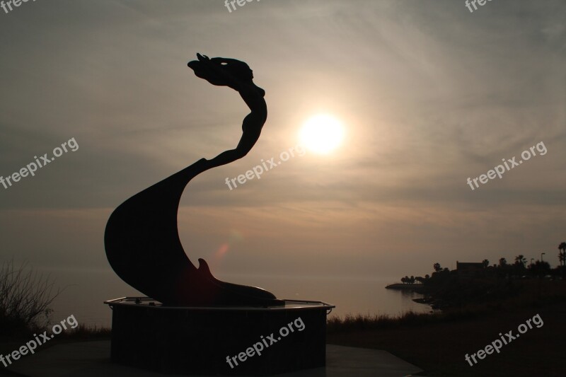 Wind Dancer Sculpture Silhouette Cole Park