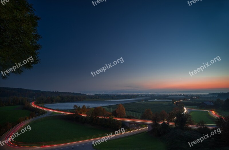 Sunset Long Exposure Abendstimmung Long Shutter Blue Hour