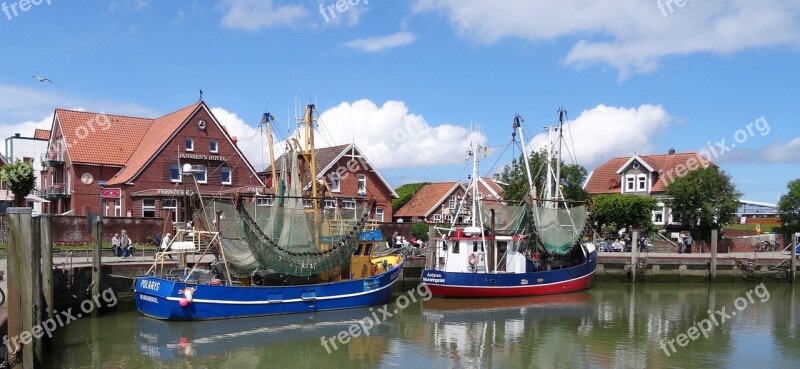 Port Cutter Fishing Boat East Frisia North Sea