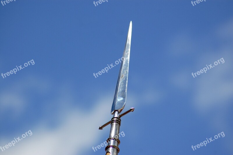 Sky Lance Banner Tip Sharp