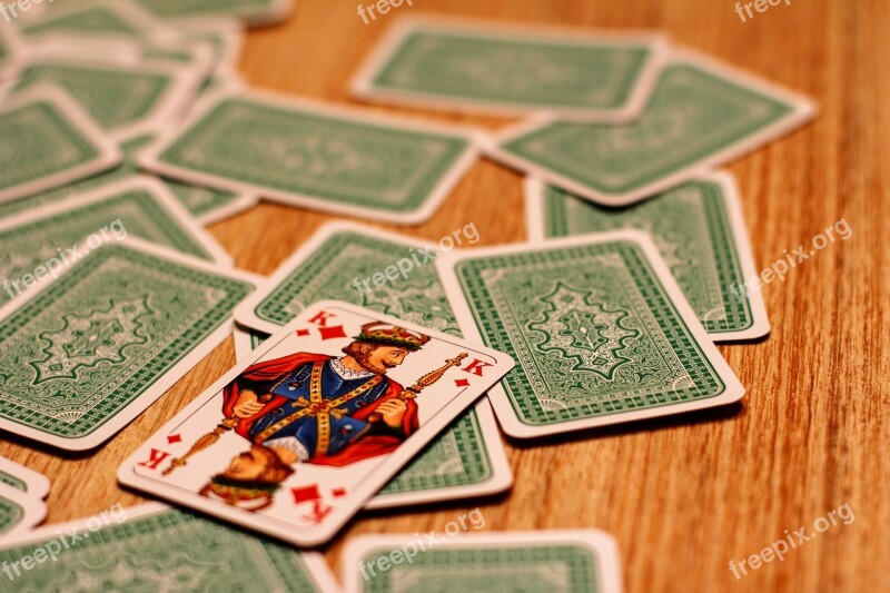 Card Game King Play Playing Cards Gambling