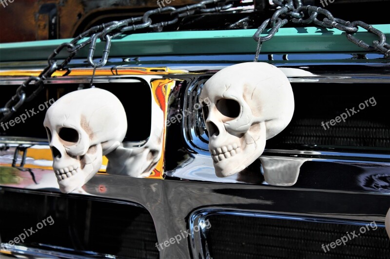 Skulls Halloween Trunk Or Treat Trick Or Treat Skeleton