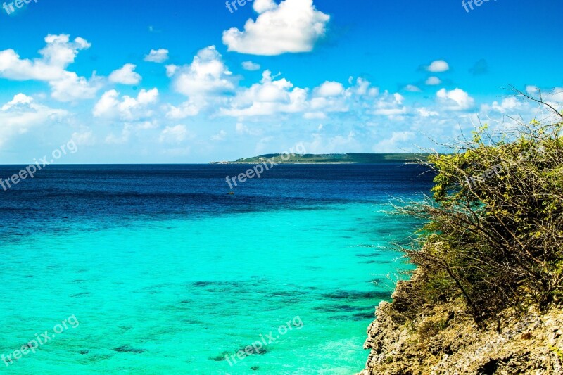 Curacao Curacao Caribbean Landscape Beach