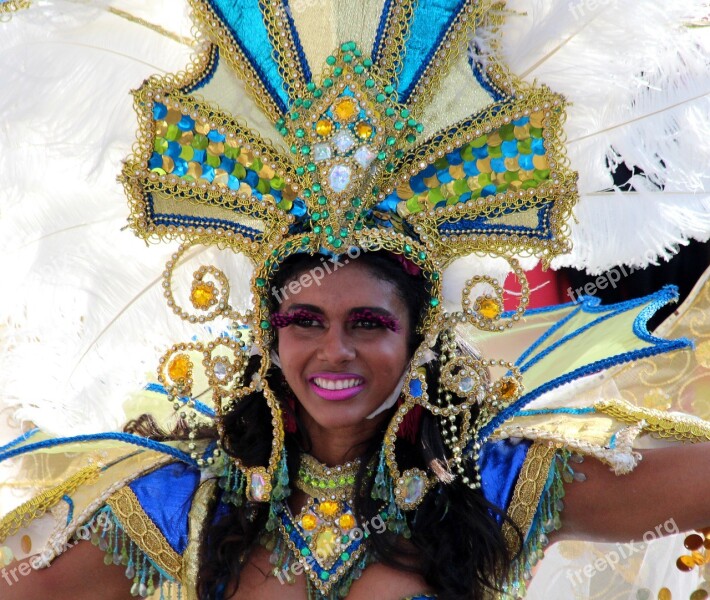 Girl Young Woman Carnival Masquerade Holiday