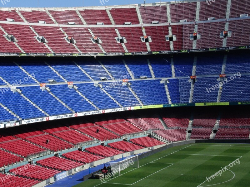 Camp Nou Barcelona Barca Football Stadium