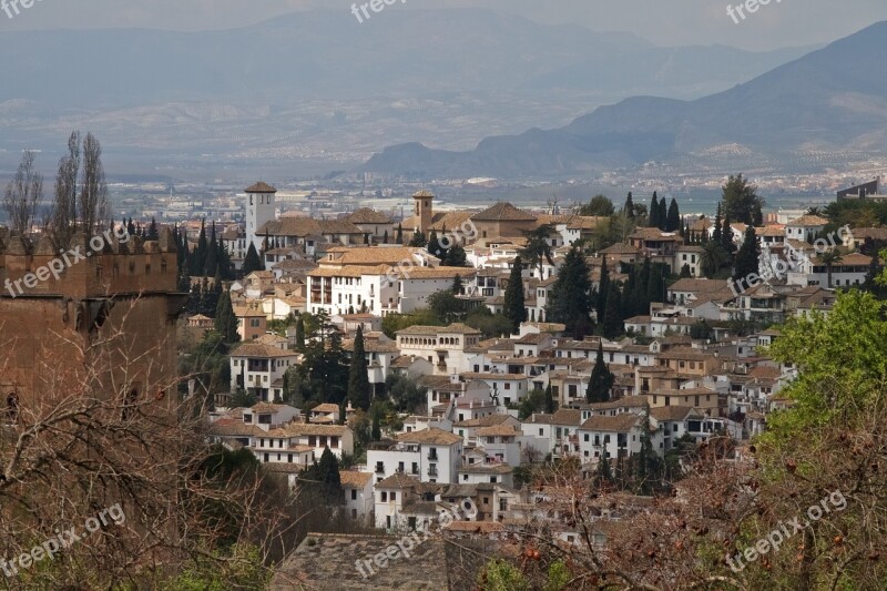 La Alhambra Granada Spain Andalusia Architecture