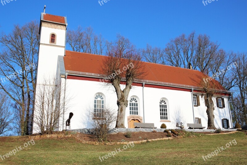 Cross Chapel Winnweiler Chapel Autumn Mood Free Photos