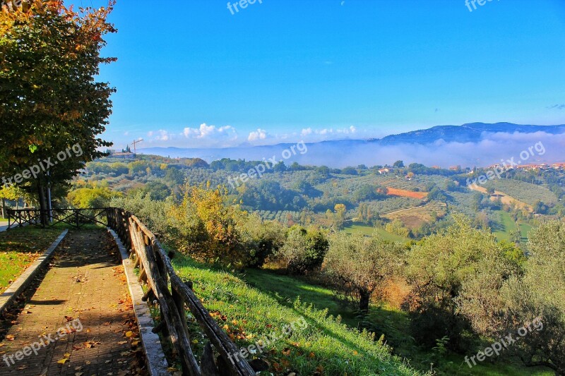 Umbria Green Landscape Hill Cottages-vacation Rentals