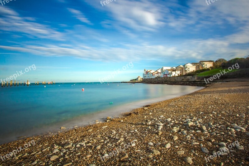 Bay Coast Ocean Swanage England