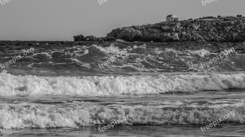 Sea Waves Scenery Cape Chapel