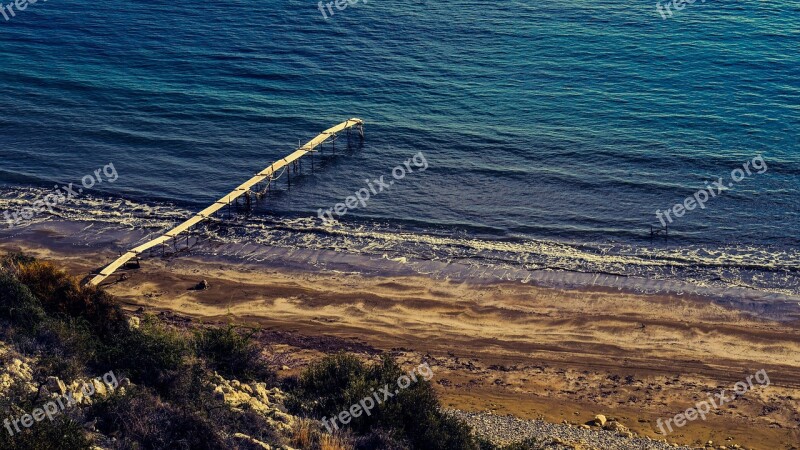 Jetty Dock Pier Beach Sea