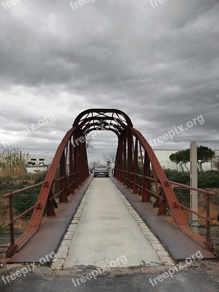 Bridge Iron Bridge Cast Iron Industrial Architecture Engineering