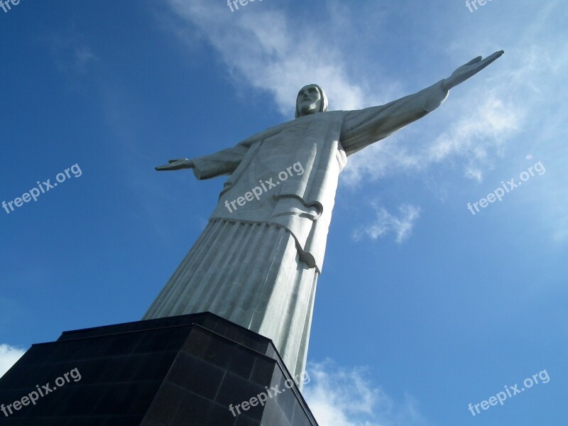 Brazil Christ Redeemer Free Photos