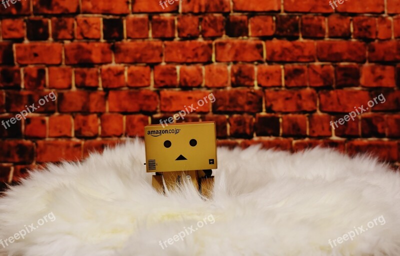 Danbo Fur Cute Figure Sit