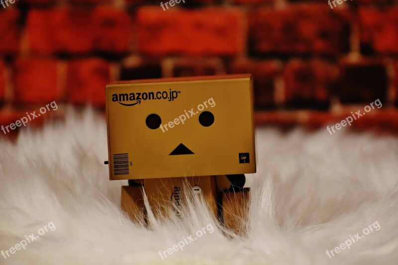 Danbo Fur Cute Figure Sit