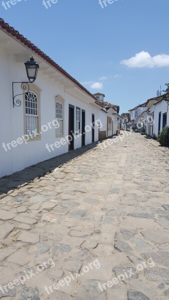 Paraty Landscape Street Free Photos