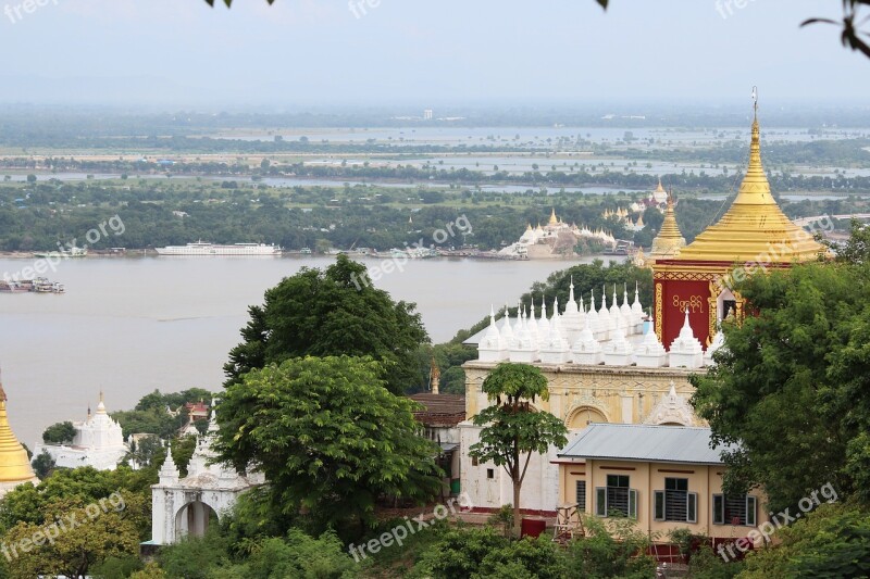 Mandalay Burma Myanmar Irrawaddy Ayarwady