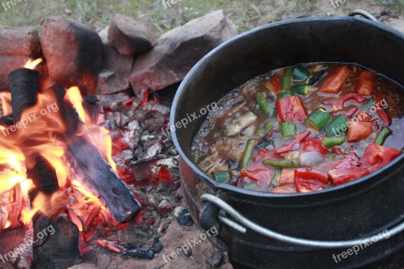 Potjie South African Food Traditional Cooking