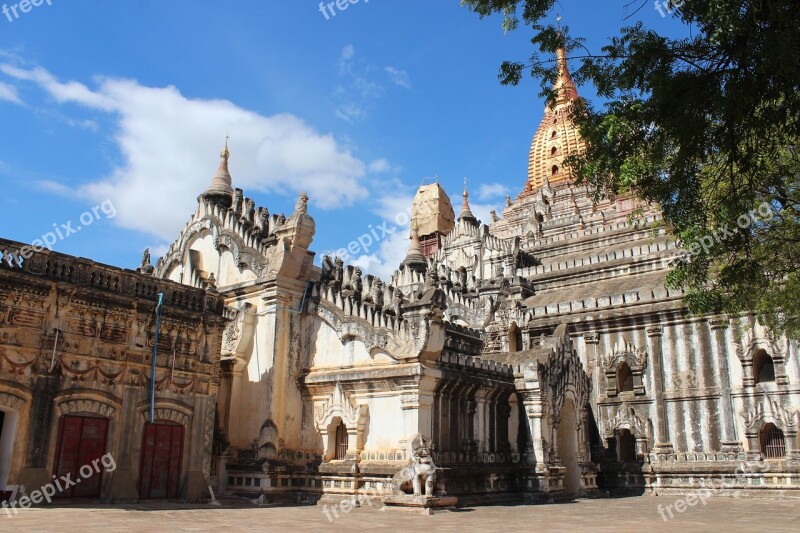 Myanmar Burma Temple Buddhism Free Photos