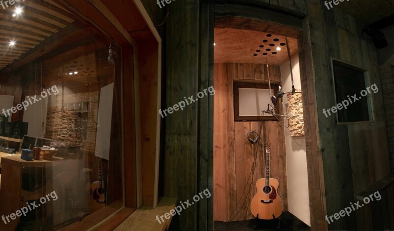 Guitar Recording Studio Music Recording Rehearsal Room