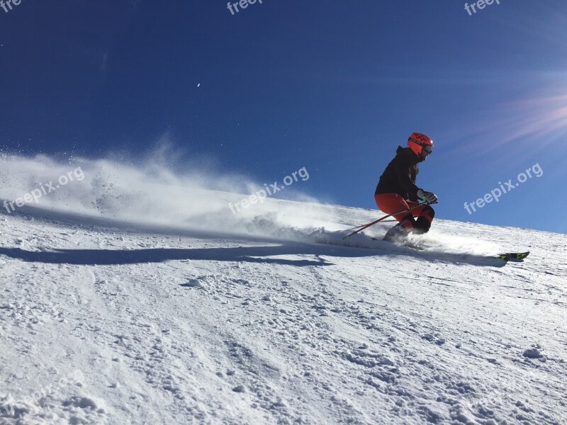 Ski Alpine Snow Winter Winter Sports