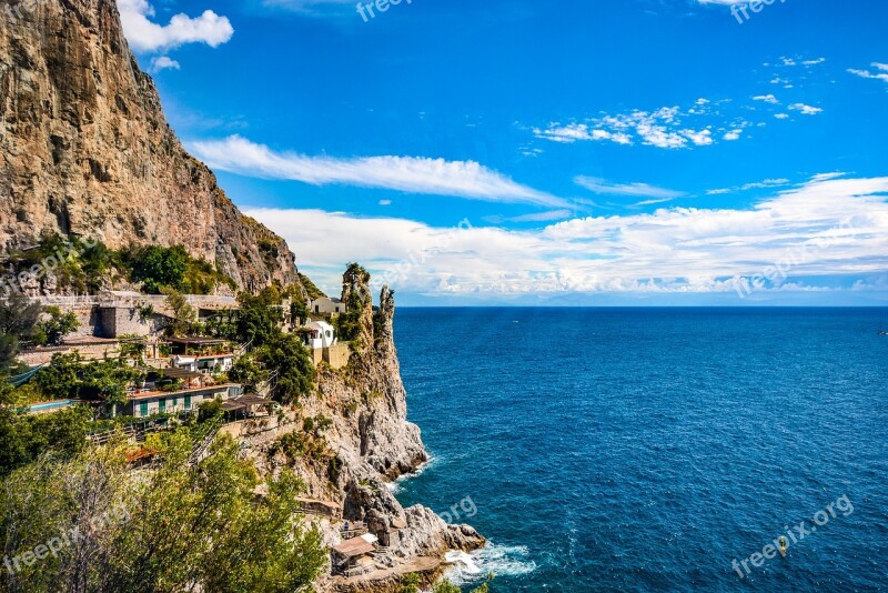 Amalfi Coast Italy Italian Mediterranean