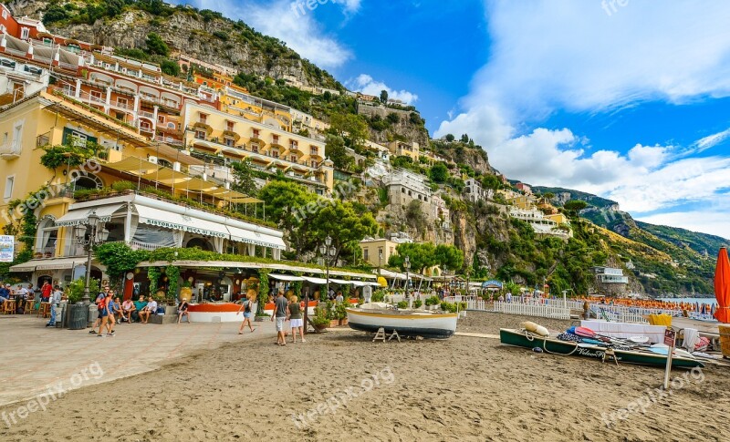 Amalfi Coast Resort Hillside Mediterranean