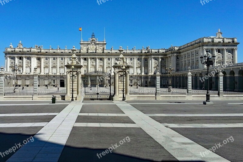 Palacio Real Madrid Spain Palace Places Of Interest