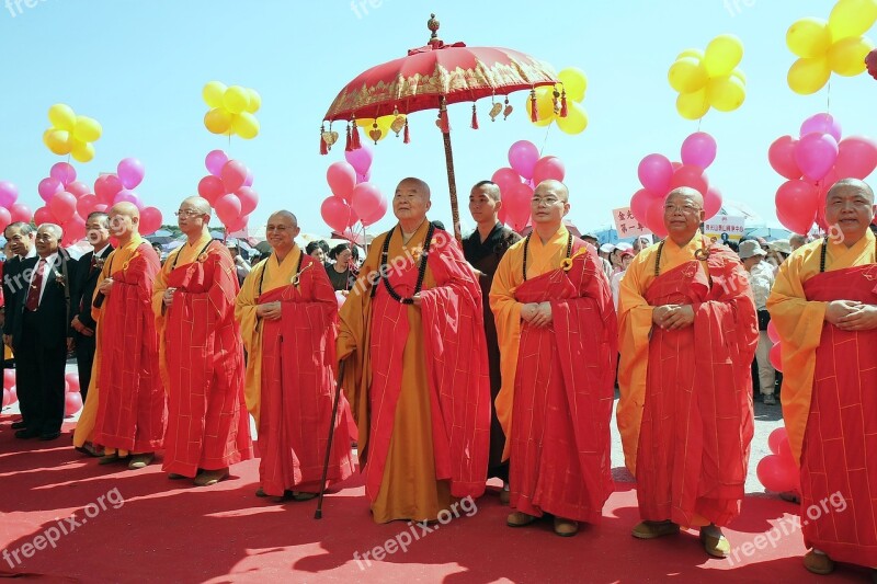 Master Hsing Yun Buddhism Puja Clifford Free Photos