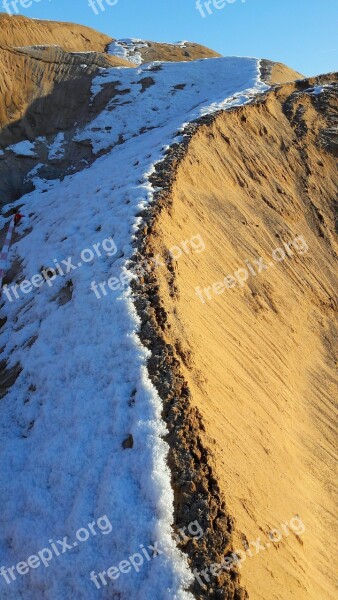 Dune Snow Sand Sand Dune Sand Dunes