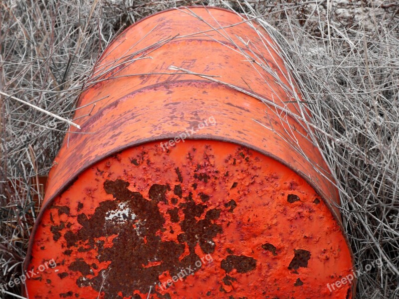 Drum Landfill Waste Contamination Toxic