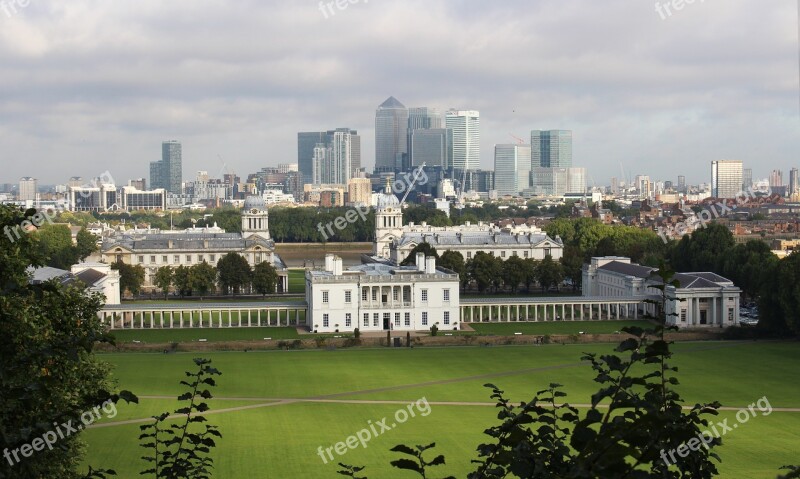 Greenwich Park London England Landscape Queen's House