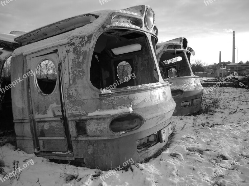 Photo Locomotives Breclav Landfill Old