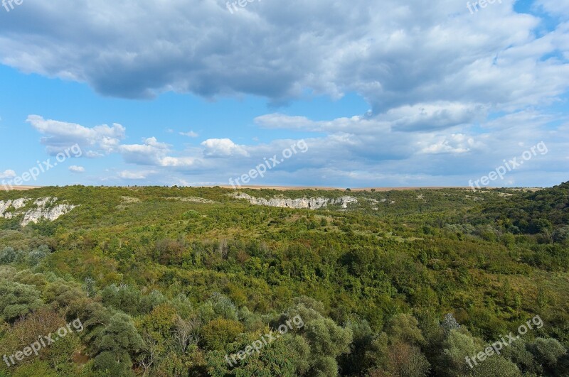 Ivanovo Natural Park Ruse Lom Rocks Forest