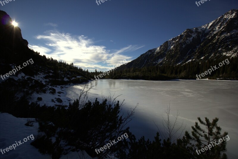 Popradské Pleso Vysoké Tatry Tatry Slovensko Free Photos