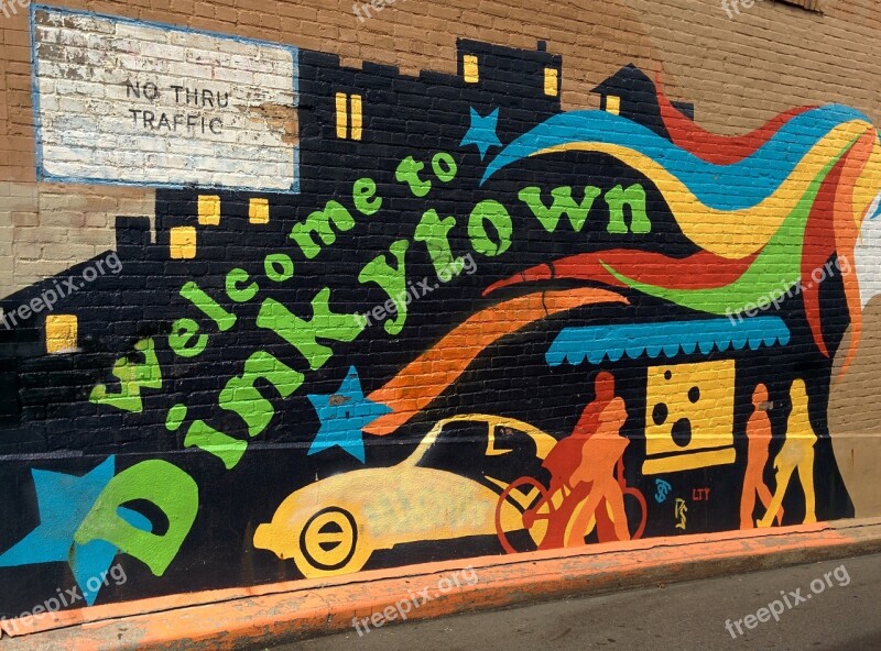 Dinkytown Minneapolis Mural Wall Free Photos