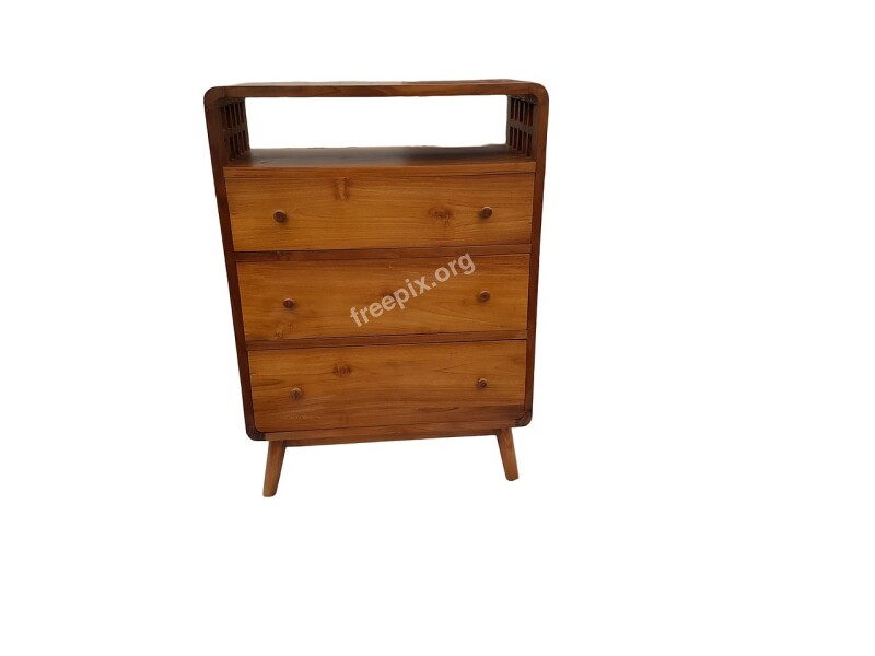 Chest Of Drawers The Console Wood Piece Of Furniture Indonesia