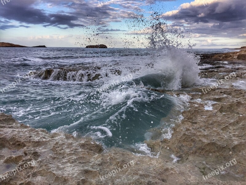 Sea Cyrene Libya Free Photos