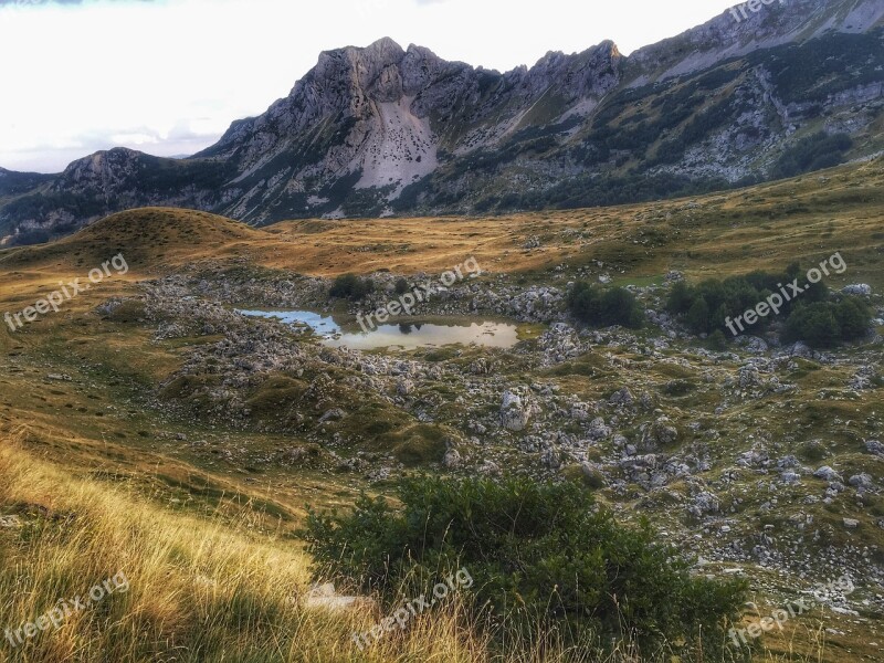 Montenegro Mountains Tour Rocky Landscape