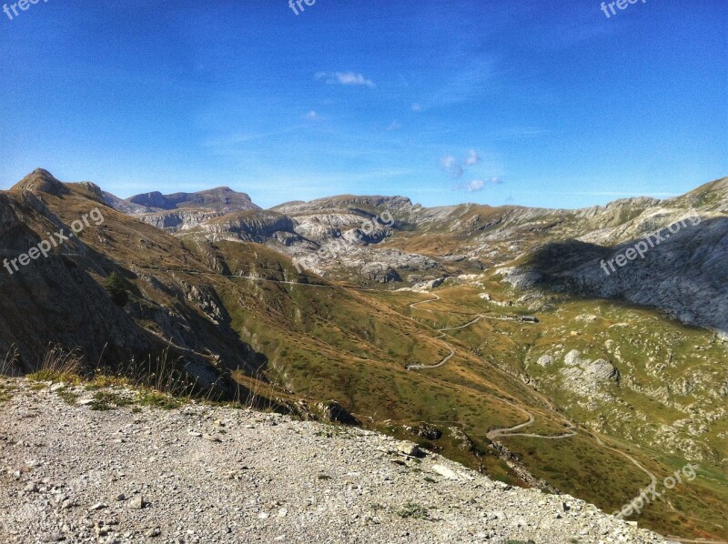 Summit Landscape Mountains Balkan Tour