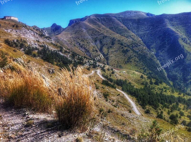 View Mountains Curves Motorcycle Tour