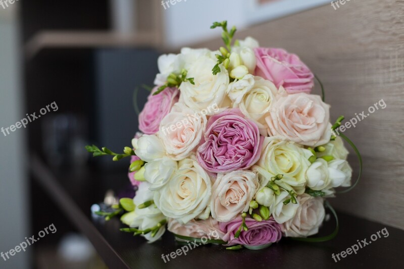 Wedding Bouquet Marriage Bride White