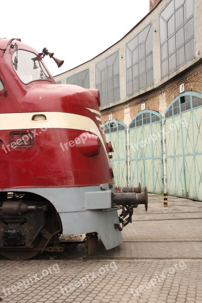 Diesel Locomotive M61 Budapest Railway Museum Locomotive Pool