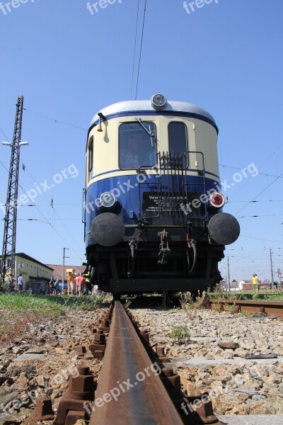 Diesel Railcar 5042 Railroad Museum Sigmund Herberg Train Public Means Of Transport