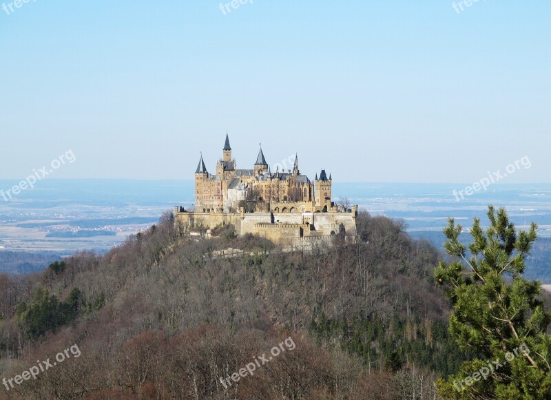 Castles Hohenzollern Castle Hohenzollern Castle Baden Württemberg