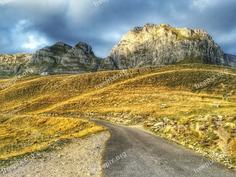 Montenegro Mountains Tour Rocky Landscape