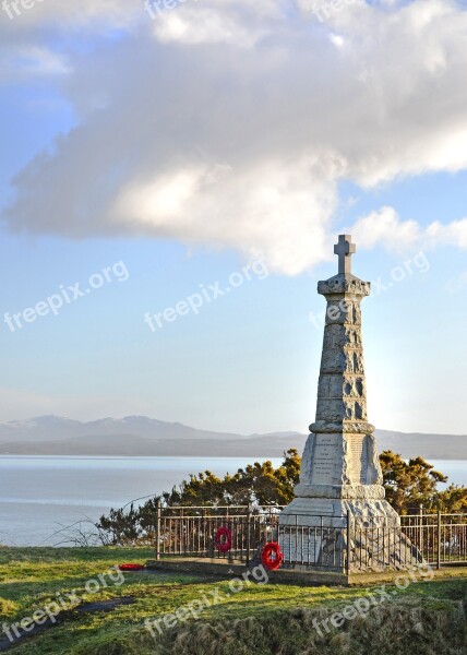 Islay Cenotaph Remembrance Day Hebrides