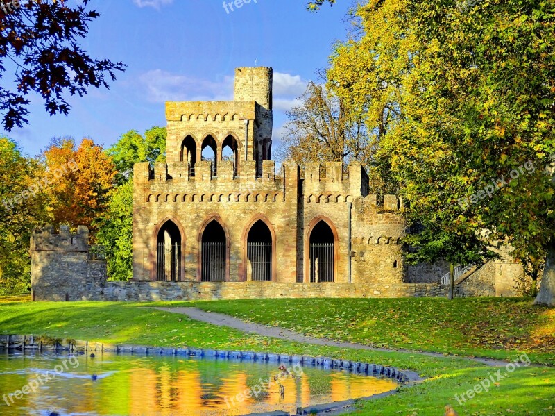 Wiesbaden Biebrich Castle Castle Park Mosburg