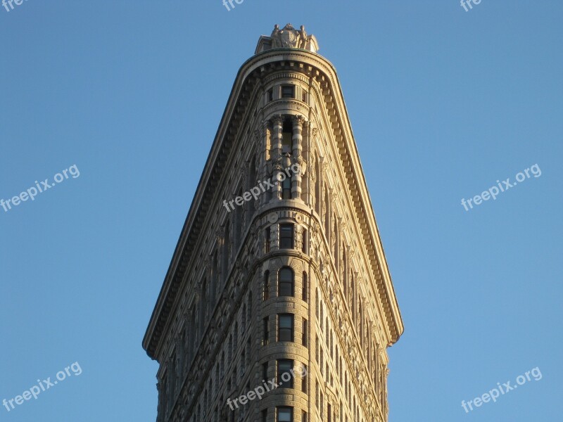 Flatiron New York Building Usa Skyscraper